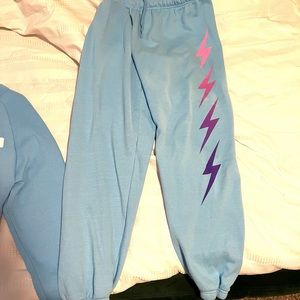 Aviator Nation Lightning Bolt Sweatpants